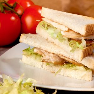 Sandwich de pollo